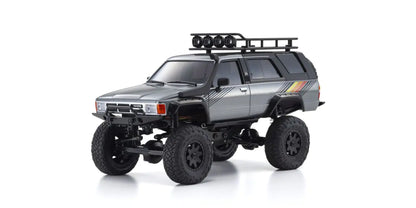 Kyosho Mini-Z Toyota 4Runner Hilux Surf 4x4 RC Rock Crawler Electric 4WD RTR - Dark Grey Metallic