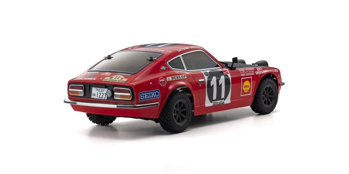 Kyosho Fazer Mk2 1971 Datsun 240Z RC Rally Car Electric 4WD 1/10 Scale RTR - Red *SOLD OUT*