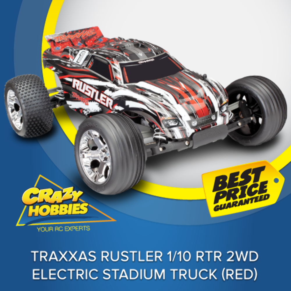 Traxxas 37054-1 Rustler 1/10 Electric Stadium Truck *SOLD OUT*