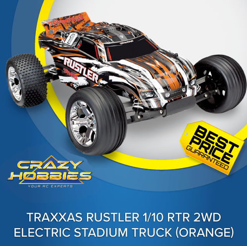 Traxxas 37054-1 Rustler 1/10 Electric Stadium Truck *SOLD OUT*