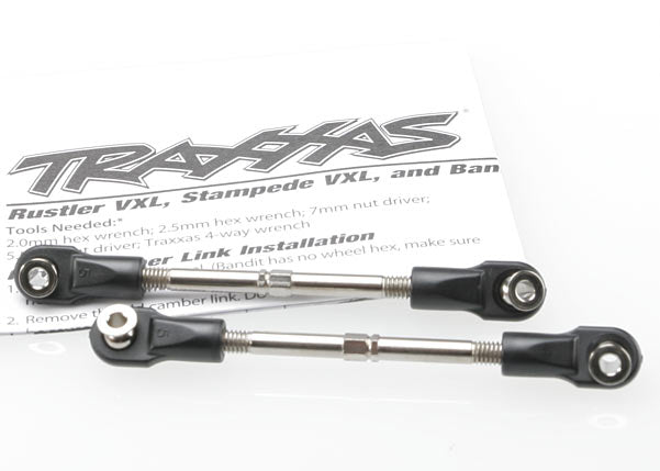 Traxxas Turnbuckles, toe link, 59mm