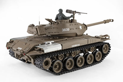 Heng Long USA M41 Walker Bulldog RC Tank Electric Tracked 1/16 Scale RTR