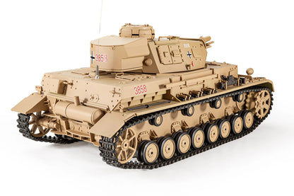 Heng Long German Panzer IV (F Type) RC Tank Electric Tracked 1/16 Scale RTR