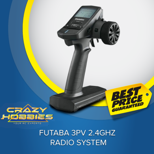 Futaba 3PV 3Ch Radio System w/R314SB Receiver *IN STOCK*