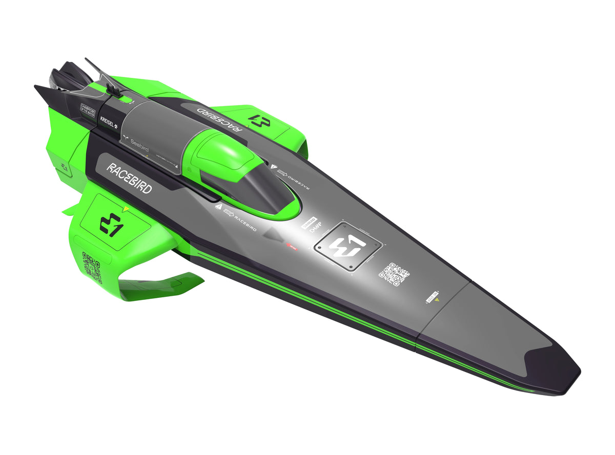 Joysway E1 RaceBird 1:14 Hydrofoil 545mm Brushed RTR Speedboat - Green