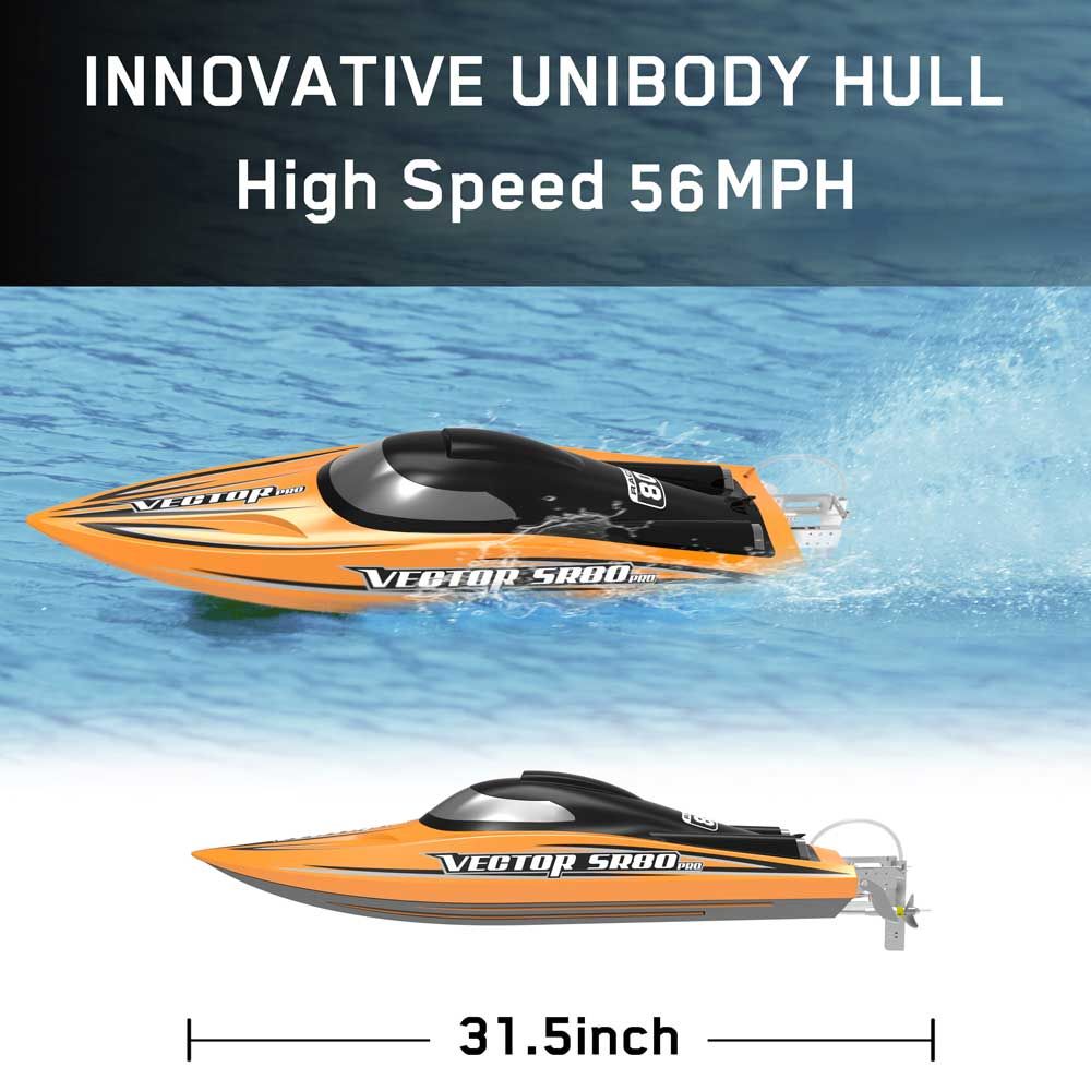 Volantex Rc Boat Vector SR80 Pro Brushless 70KPH RTR