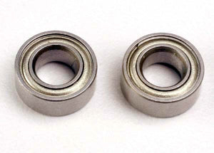 Traxxas Ball bearings, blue rubber sealed (5x10x4mm) (2)