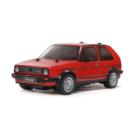 TAMIYA VW GOLF II GTI 16V - RED PAINTED BODY (MB-01) RC KIT