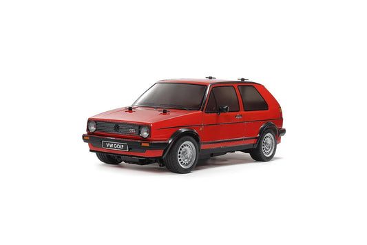 Tamiya RC MB-01 Volkswagen Golf II GTI 16V Electric 2WD 1/10 Scale Kit - Red Limited Edition