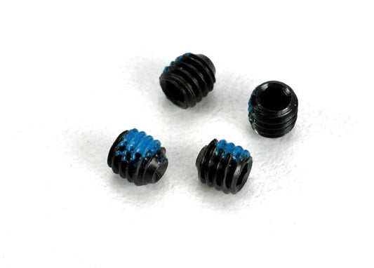 Traxxas Screws, set (grub) 4mm