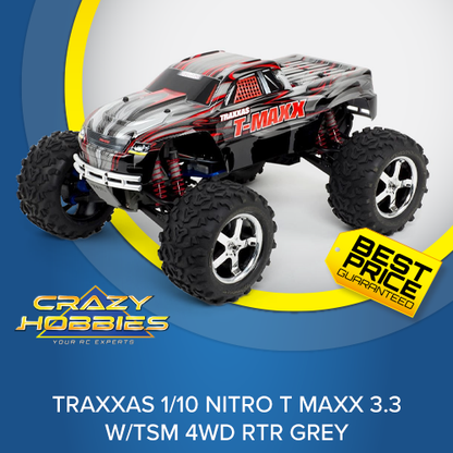 Traxxas 1/10 Nitro T Maxx 3.3 W/TSM 4WD RTR*SOLD OUT*