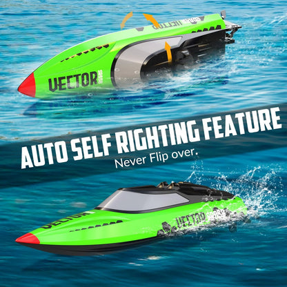 VOLANTEX RC Vector SR65B High-Speed Brushless RC Boat 65KMH Self-righting Reverse RTR
