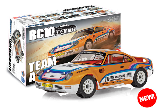 Team Associated RC10 4x4 1/10 Electric Off-Road Rally Kit