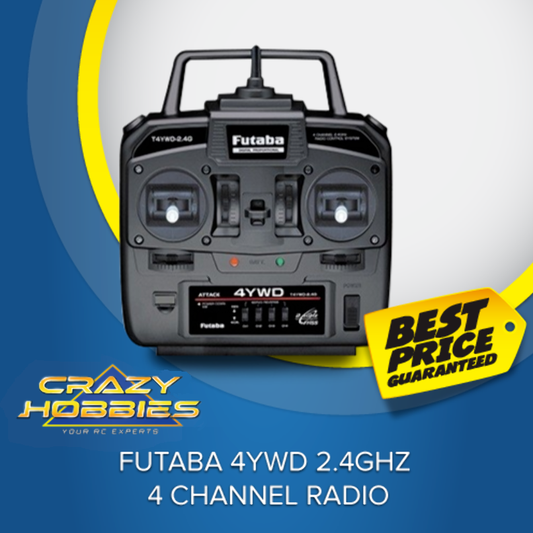 Futaba 4YWD 4CH radio For Tamiya Trucks/Tanks