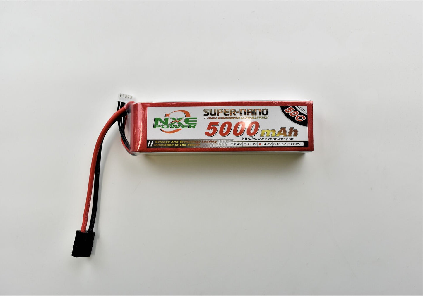NXE 5000mah 50C 4S soft Case Traxxas Maxx compatible 14.8V