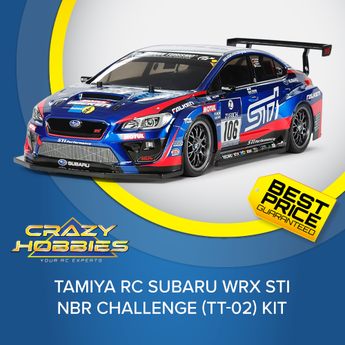 TAMIYA RC Subaru WRX STI NBR Challenge (TT-02) KIT *SOLD OUT*