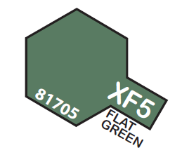 Tamiya Acrylic Mini X-F5 Flat Green1/3 oz