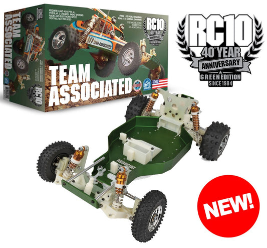 Team Associated RC10 40th Ann. Buggy Kit Green (Ltd Edt) *IN STOCK*