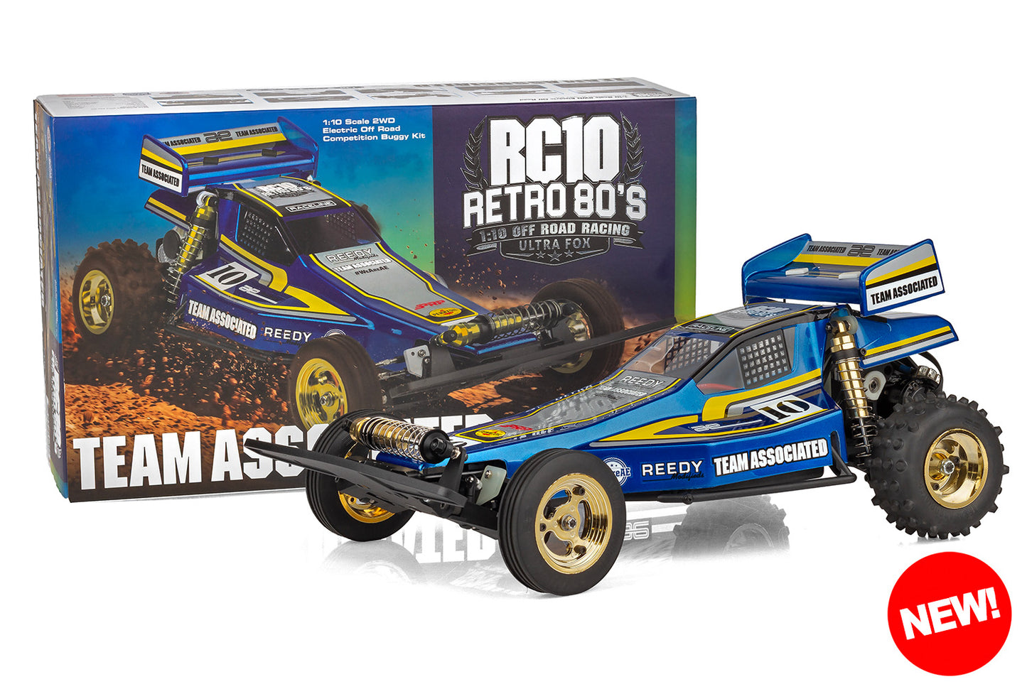 Team Associated RC10 Retro 80''s Ultra Fox Kit *COMING SOON*