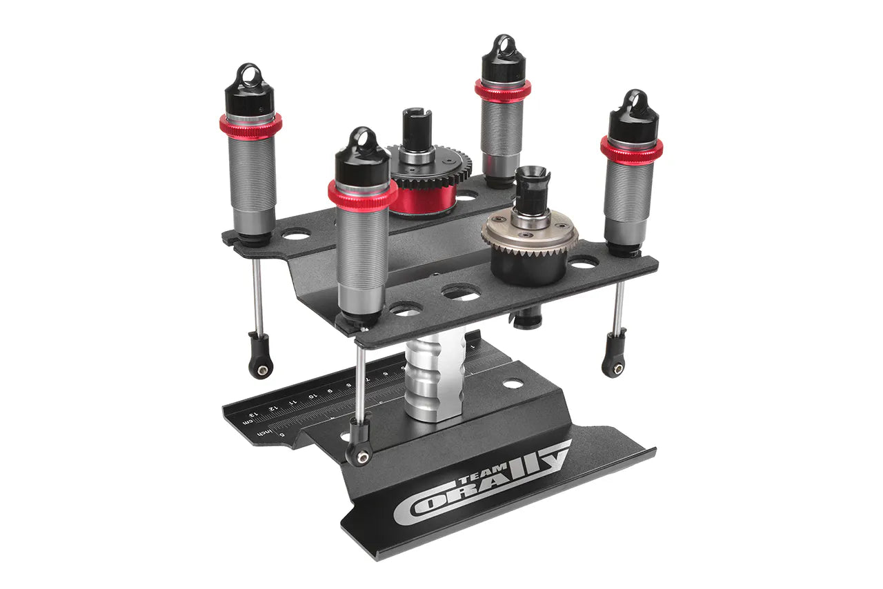 Team Corally - Car Stand - Aluminium - Black - 1 Set