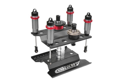 Team Corally - Car Stand - Aluminium - Black - 1 Set