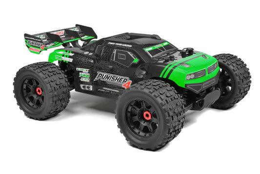 Team Corally PUNISHER TRUGGY (80KMH) 4S GREEN Brushless RTR