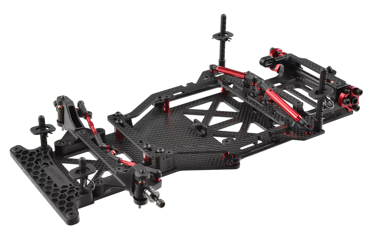 Team Corally - SSX-125 Car Kit - Carbon Edition - Chassis kit only