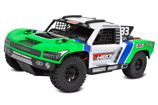 Team Corally SHIROI Short Course Truck ROLLER GREEN *IN STOCK*