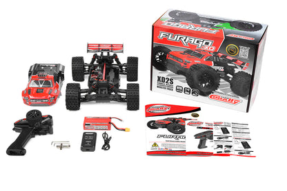 Team Corally - FURAGO XD - RTR - Red - 2S LIPO - Battery and Charger included