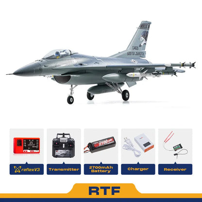 FMS 64mm EDF F-16 Grey RTF w/Reflex V3 Mode 2