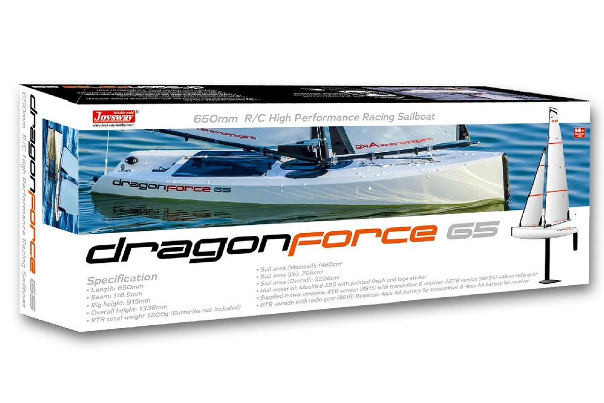 Joysway Dragon Force 65 V8 (DF65) Racing Sailboat 655mm w/ Flysky i6 RTR