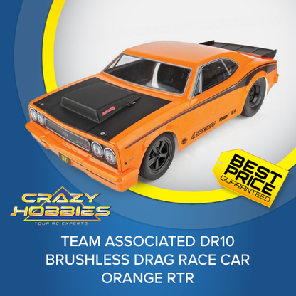 *CLEARANCE SALE* Team Associated DR10 Brushless Drag Car Orange RTR