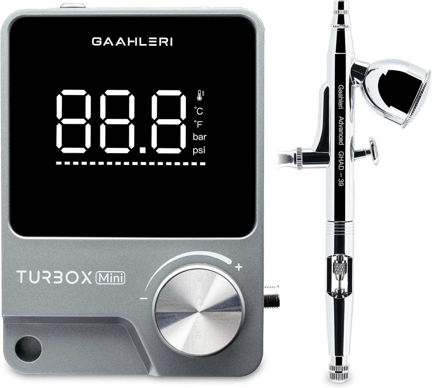 Gaahleri TurboX Mini Air Compressor w/ Seeker 0.3 Airbrush *COMING SOON*
