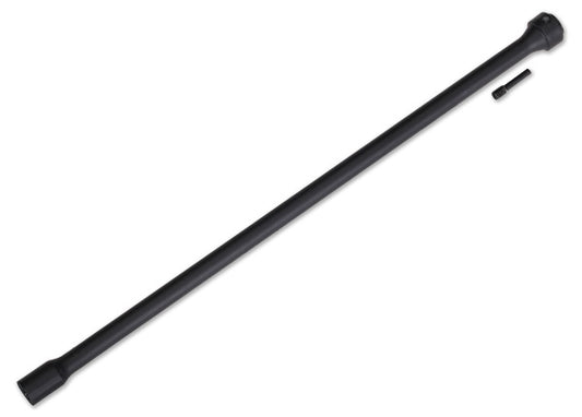 Traxxas Driveshaft, center, plastic (black)/ screw pin