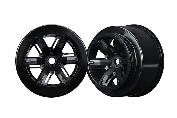 Traxxas Wheels, X-Maxx, black (left & right)