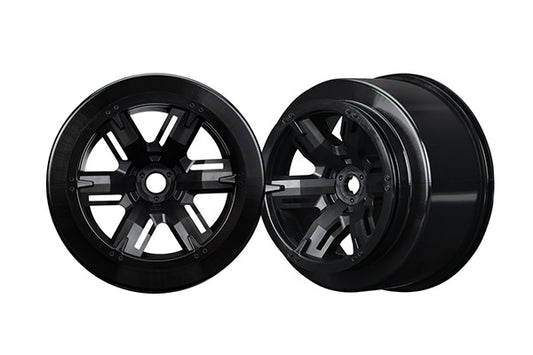 Traxxas Wheels, X-Maxx, black (left & right)