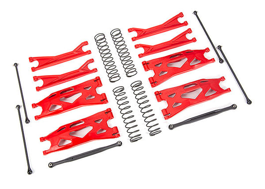 Traxxas X-Maxx WideMaxx Suspension Kit (Red)