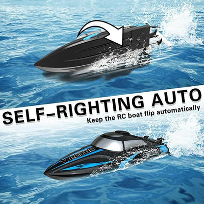 Volantex RC Vector 30 Mini Self-Righting RC Boat - 20MPH High Speed Pool Boat