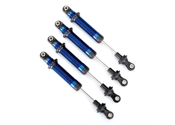Traxxas Shocks, GTS, aluminum (blue-anodized)