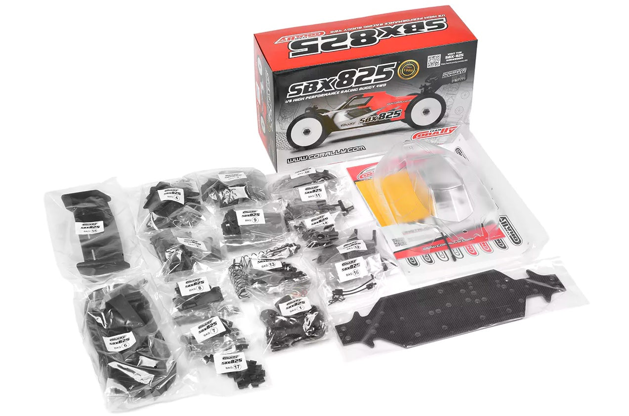 Team Corally SBX-825 Carbon Edition 1/8 Racing Buggy Kit *IN STOCK*