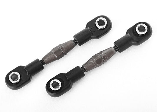 Traxxas Toe links, steel (34mm) (2)