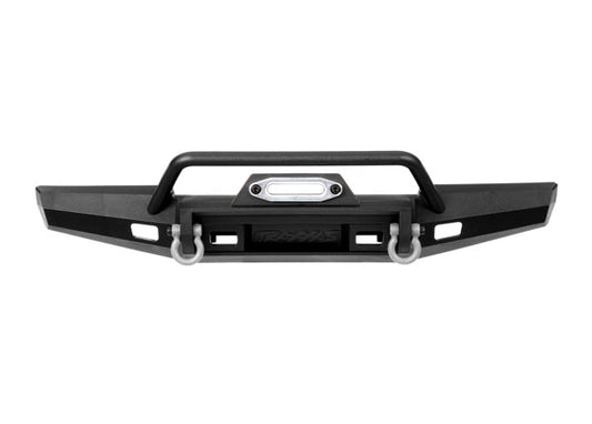 Traxxas Bumper, front, winch, medium (includes bumper mount, D-Rings, fairlead, hardware) (fits TRX-4® 1979 Bronco and 1979 Blazer with 8855 winch) (217mm wide)