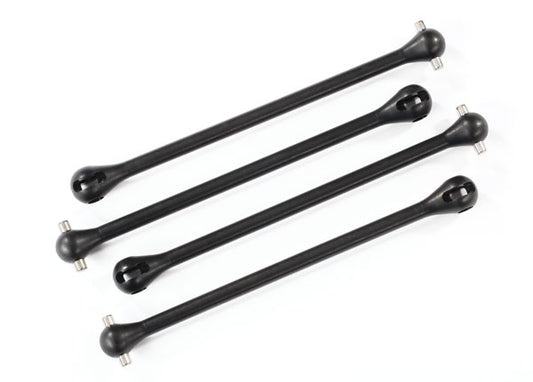 TRAXXAS MAXX Driveshaft, steel constant-velocity (shaft only, 109.5mm) (4)