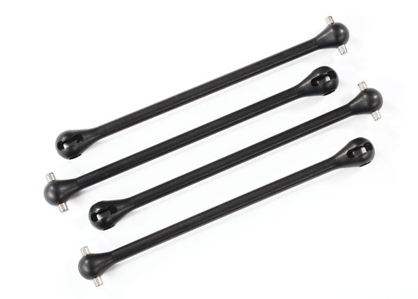 TRAXXAS MAXX Driveshaft, steel constant-velocity (shaft only, 109.5mm) (4)