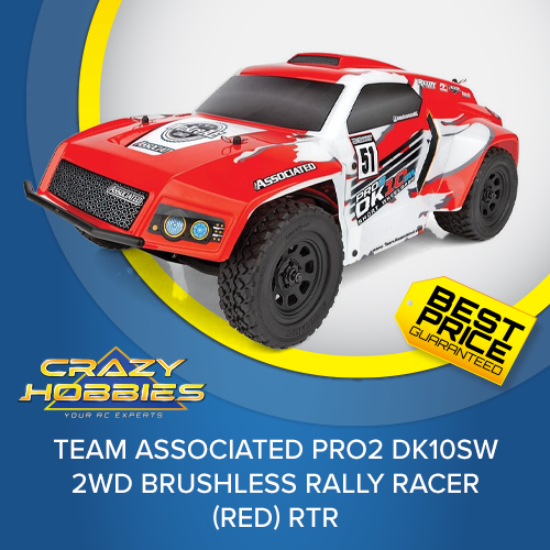 Team Associated Pro2 DK10SW 2WD Brushless Rally Racer (Red) RTR *IN STOCK*