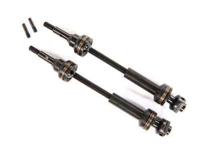 *CLEARANCE SALE*  Traxxas Extreme Heavy Duty Steel-Spline Front CV Drive Shafts (Complete) 2Pcs