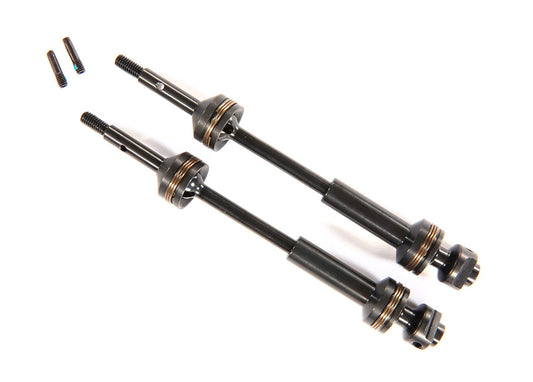 *CLEARANCE SALE*  Traxxas Extreme Heavy Duty Steel-Spline Rear CV Drive Shafts (Complete) 2Pcs
