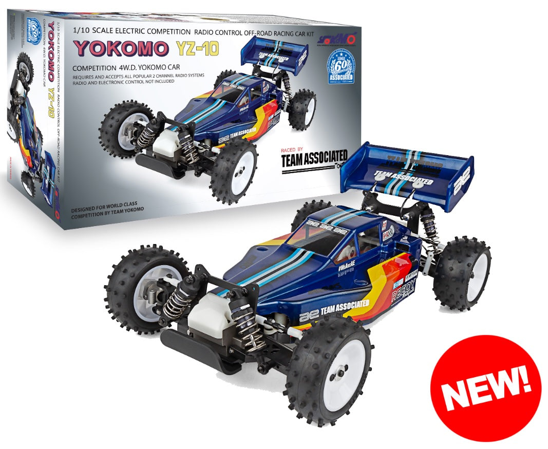 Team Associated Yokomo YZ-10 4WD Electric Classic Buggy Kit (Limited Edition)