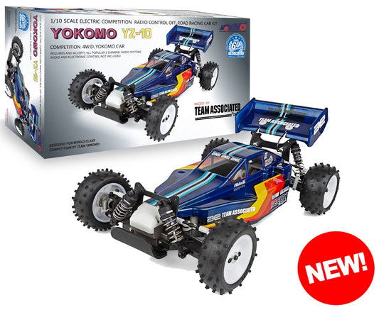 Team Associated Yokomo YZ-10 4WD Electric Classic Buggy Kit (Limited Edition)