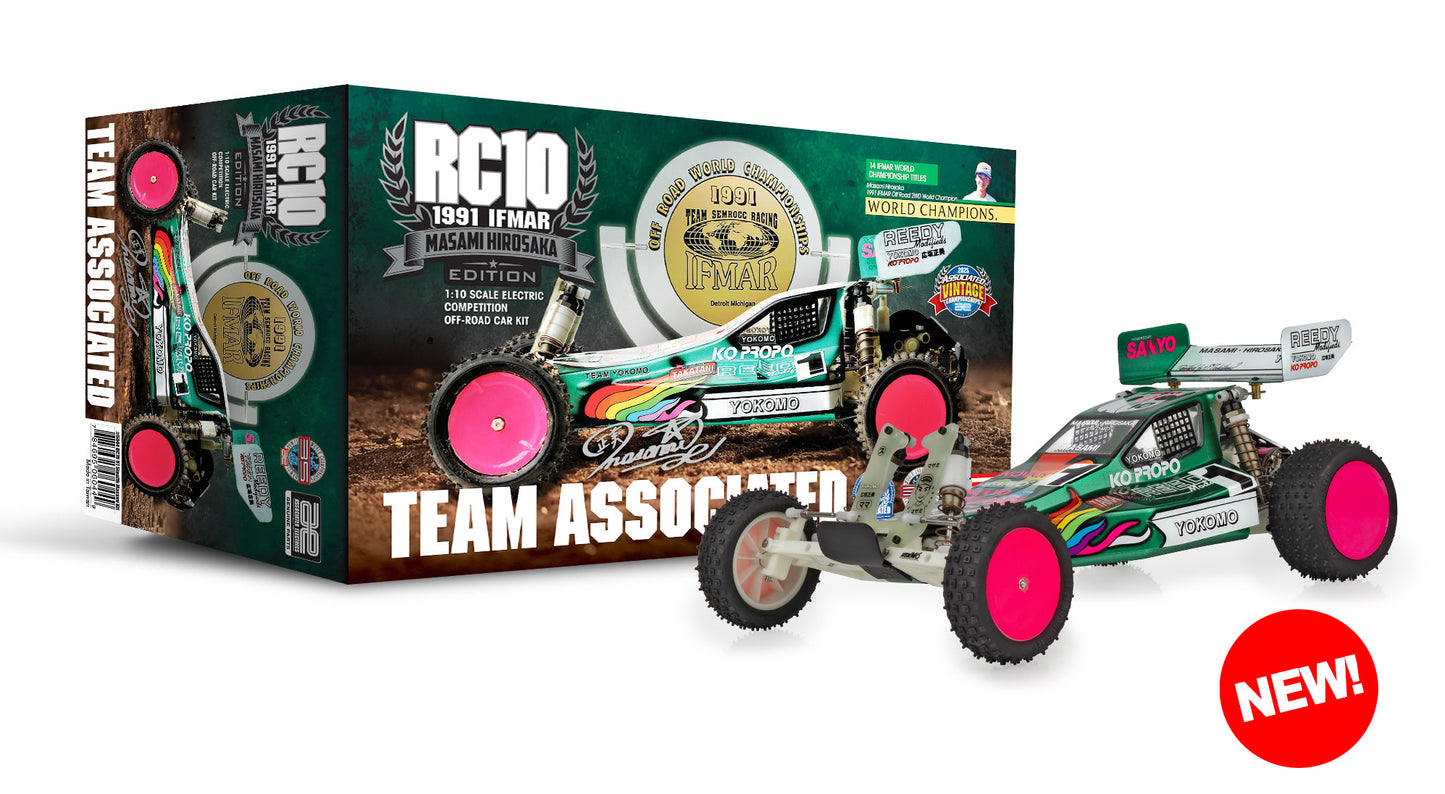 Team Associated 1991 RC10 Stealth Car Masami Edition RC Buggy Electric 2WD 1/10 Kit
